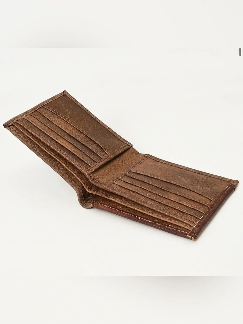 Western Wallet Men's Brown Leather Western-Inspired Wallet